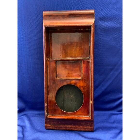 Vintage Lacquer Wooden Mother of Pearl Inlay Chinese Smoking or Ink Box - Picture 3 of 4